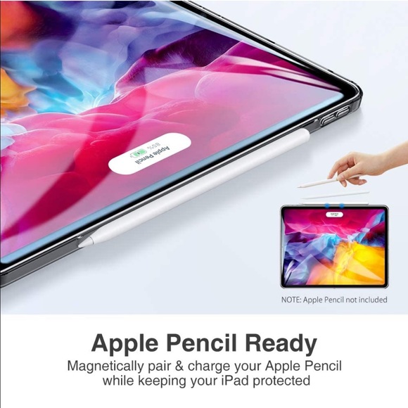 Black TPU Soft Shell Case for iPad Pro 2020 & 2018 - Picture 6 of 6